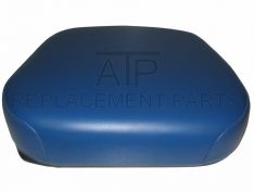 C8NNA402A SEAT BOTTOM fits FORD 8000-9600, BLUE VINYL (NON-BOSTROM STYLE)