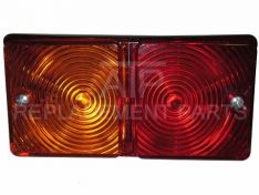 D3NN13N329B REAR STOP LAMP ASSEMBLY (SERIES I) (ENGLISH, RED/YELLOW, LH) fits FORD TRACTOR