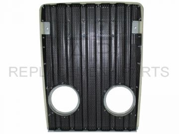 D5NN8200C FRONT GRILLE fits FORD 2600-7600, PLASTIC (ENGLISH STYLE WITH HOLES)