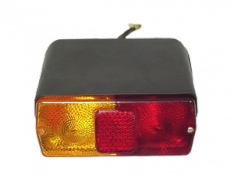 E4NN13N465AA REAR STOP LAMP ASSEMBLY (SERIES II) (RIGHT HAND, FLAT TOP CABS) fits FORD