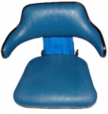 GR120EB SEAT ASSEMBLY (3 & 4-CYL) fits FORD 1965-UP (GRAMMAR, DELUXE, BLUE)