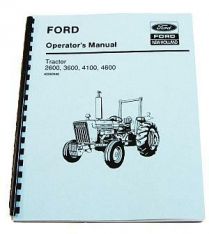 S07077 OPERATOR/OWNER MANUAL FORD 2600-4600